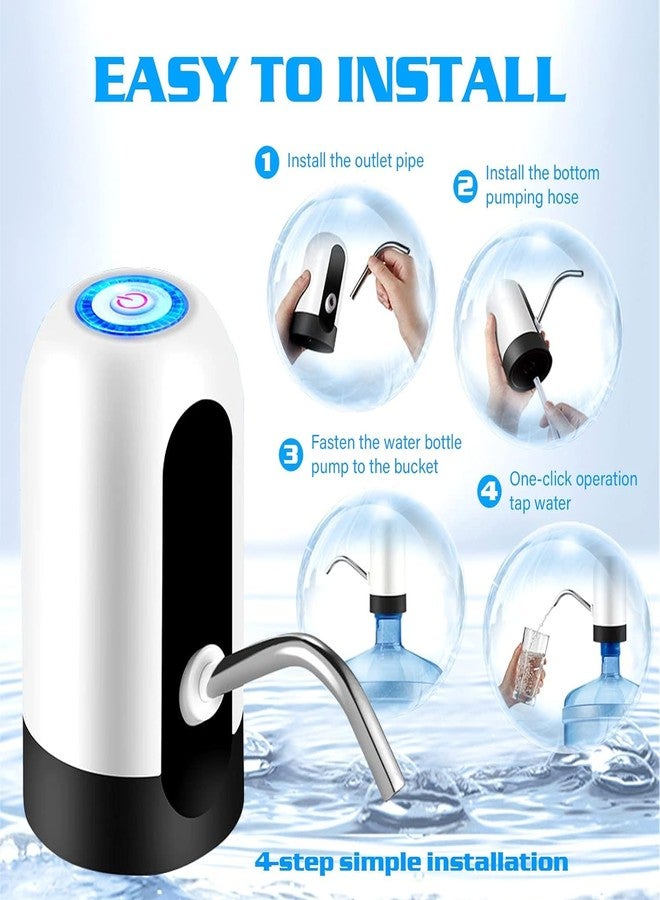 SOUND TECH Galaxy Water Dispenser for 20 Litre Bottle - Wireless Automatic Can Dispenser Pump Black - Image 2